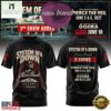 System Of A Down Live at the Rose Bowl 2027 New Design T Shirt, Popular 3D Music Tee System OF A Down Live AT The Rose Bowl 2027 New Design T Shirt