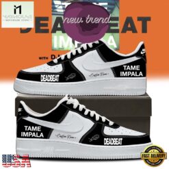 Tame Impala Deadbeat Tour 2026 Air Force 1 Shoes Sneakers, Music Artist AF1 Shoes Tame Impala Deadbeat Tour 2026 Air Force 1 Shoes Sneakers