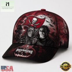 Tampa Bay Buccaneers NFL Horror Night Halloween 2026 Design Classic Cap, NFL Trendy Cap Tampa Bay Buccaneers Nfl Horror Night Halloween 2026 Design Classic Cap