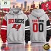 Tampa Bay Buccaneers NFL Two Tone Colorblock Varsity Hoodie, NFL Sporty Shirt Tampa Bay Buccaneers Nfl Two Tone Colorblock Varsity Hoodie