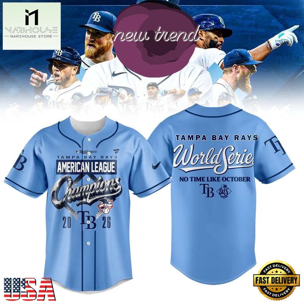 Tampa Bay Rays 2026 ALCS Champions World Series Baseball Jersey, Stylish Baseball Jersey Tampa Bay Rays 2026 ALCS Champions World Series Baseball Jersey, Stylish Baseball Jersey