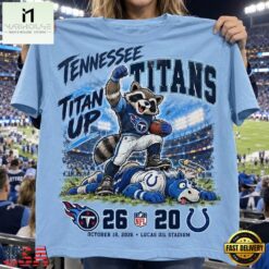 Tennessee Titans 26 20 Win Over Indianapolis Colts Game Day 3D Shirt, Hot 3D Shirt Trend Tennessee Titans 26 20 Win Over Indianapolis Colts Game Day 3D Shirt