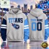 Tennessee Titans NFL Two Tone Colorblock Varsity Hoodie, NFL Sporty Shirt Tennessee Titans Nfl Two Tone Colorblock Varsity Hoodie