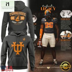 Tennessee Volunteers Neyland Legacy Smokey Grey 2026 Hoodie, Hot 3D Shirt Trend Tennessee Volunteers Neyland Legacy Smokey Grey 2026 Hoodie