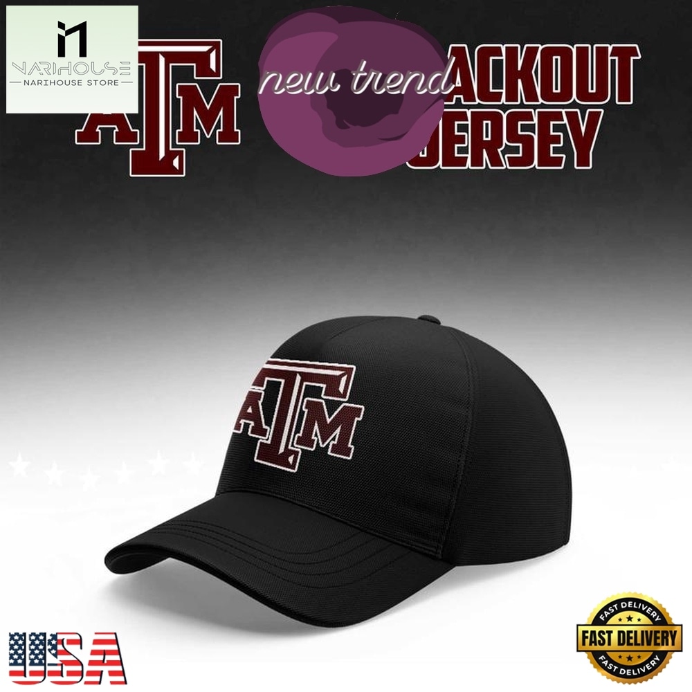 Texas A&M Hockey 2026 Blackout Limited Classic Cap, Trending Cap Style Texas A&M Hockey 2026 Blackout Limited Classic Cap, Trending Cap Style