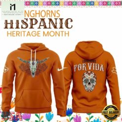 Texas Longhorns 2026 Hispanic Heritage Month Special Edition Hoodie Shirt, Hot 3D Shirt Trend Texas Longhorns 2026 Hispanic Heritage Month Special Edition Hoodie Shirt