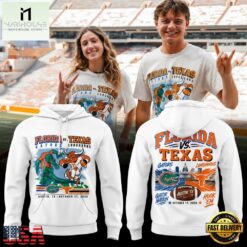 Texas Longhorns Florida vs Texas Matchup 2026 Hoodie, Hot 3D Shirt Trend Texas Longhorns Florida VS Texas Matchup 2026 Hoodie
