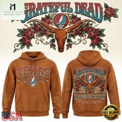 Texas Longhorns Grateful Dead Night 2026 Limited Edition Hoodie, Popular 3D Music Tee Texas Longhorns Grateful Dead Night 2026 Limited Edition Hoodie