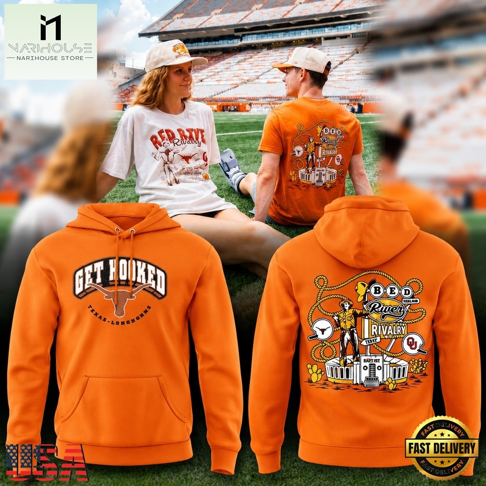 Texas Longhorns Red River Rivalry 2026 Hoodie, Hot 3D Shirt Trend Texas Longhorns Red River Rivalry 2026 Hoodie, Hot 3D Shirt Trend
