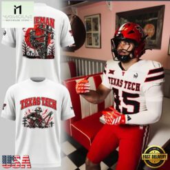 Texas Tech Red Raiders Lineman Halloween 2026 T Shirt, Hot 3D Shirt Trend Texas Tech Red Raiders Lineman Halloween 2026 T Shirt