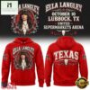 Texas Tech Red Raiders x Ella Langley Choosin Texas The Dandelion Tour 2026 Red Hoodie, Popular 3D Music Tee Texas Tech Red Raiders X Ella Langley Choosin Texas The Dandelion Tour 2026 Red Hoodie