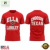 Texas Tech Red Raiders x Ella Langley Choosin Texas The Dandelion Tour 2026 Red T Shirt, Popular 3D Music Tee Texas Tech Red Raiders X Ella Langley Choosin Texas The Dandelion Tour 2026 Red T Shirt