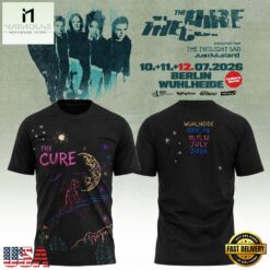 The Cure Exclusive Berlin Weekend Event T Shirt, Popular 3D Music Tee The Cure Exclusive Berlin Weekend Event T Shirt