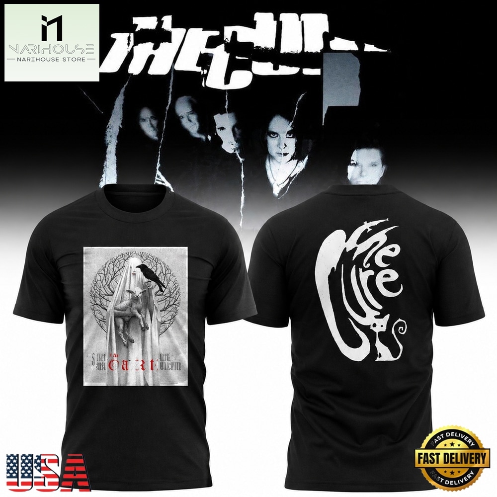 The Cure Werchter 2026 Event T Shirt, Popular 3D Music Tee The Cure Werchter 2026 Event T Shirt, Popular 3D Music Tee