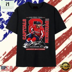 The Final Year The Final Season Washington Capitals Alex Ovechkin 2027 T Shirt, Stylish 2D Graphic Shirt The Final Year The Final Season Washington Capitals Alex Ovechkin 2027 T Shirt