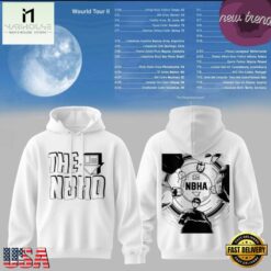 The Neighbourhood The World Tour II 2027 White Hoodie, Popular 3D Music Tee The Neighbourhood The World Tour II 2027 White Hoodie