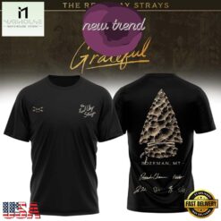 The Red Clay Strays Grateful Tour 2026 Graphic T Shirt, Popular 3D Music Tee The Red Clay Strays Grateful Tour 2026 Graphic T Shirt