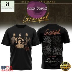 The Red Clay Strays Grateful Tour 2026 Schedule Graphic 3D Shirt, Popular 3D Music Tee The Red Clay Strays Grateful Tour 2026 Schedule Graphic 3D Shirt