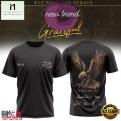The Red Clay Strays Grateful Tour 2026 Schedule Graphic Limited Edition T Shirt, Popular 3D Music Tee The Red Clay Strays Grateful Tour 2026 Schedule Graphic Limited Edition T Shirt