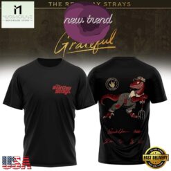 The Red Clay Strays Grateful Tour 2026 T Shirt, Popular 3D Music Tee The Red Clay Strays Grateful Tour 2026 T Shirt