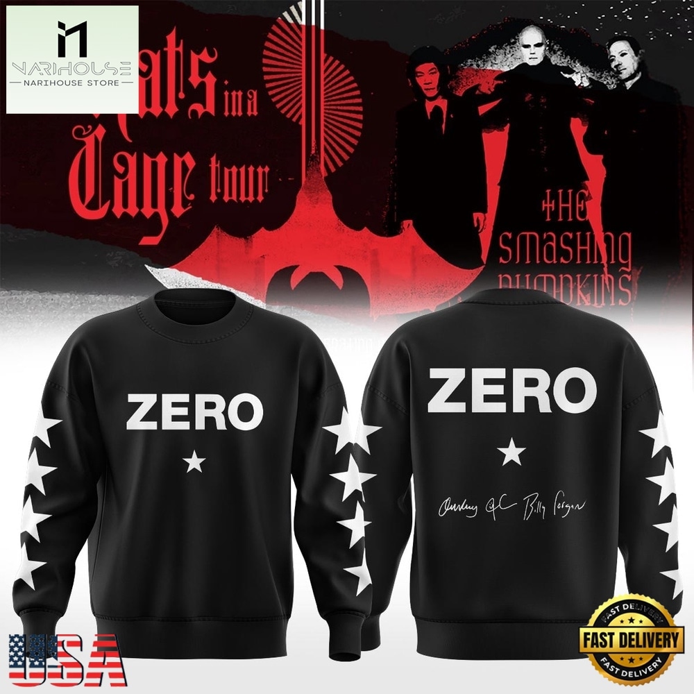 The Smashing Pumpkins The Rats In A Cage Tour 2026 Black Sweatshirt, Popular 3D Music Tee The Smashing Pumpkins The Rats In A Cage Tour 2026 Black Sweatshirt, Popular 3D Music Tee