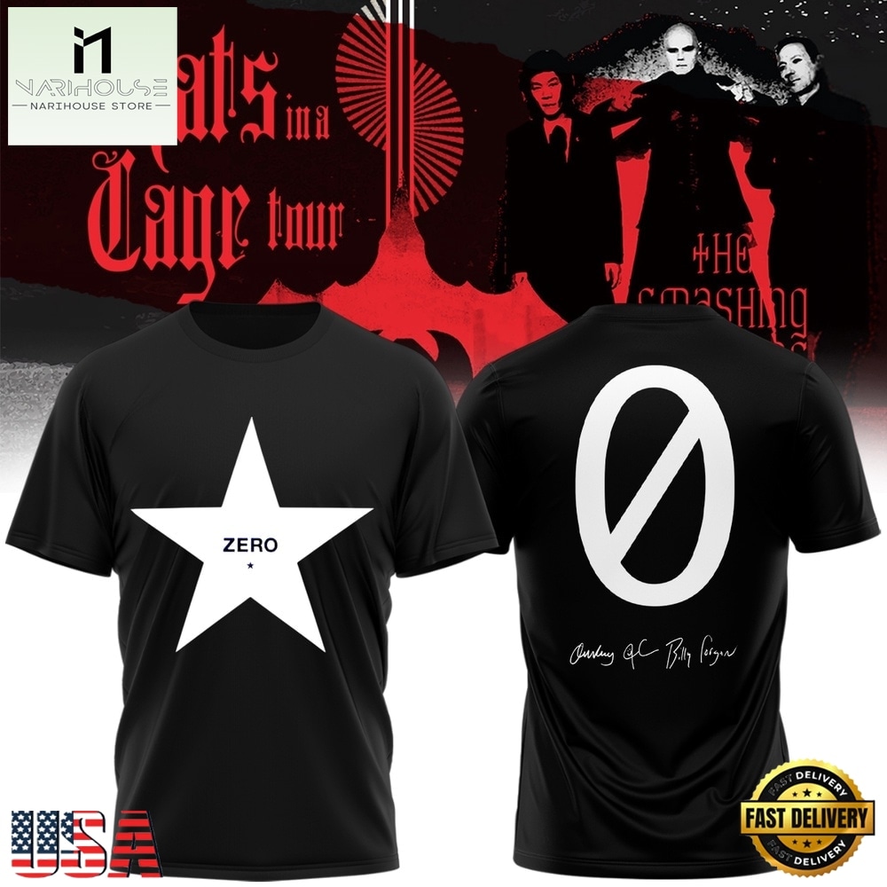 The Smashing Pumpkins The Rats In A Cage Tour 2026 Signature 3D Shirt, Popular 3D Music Tee The Smashing Pumpkins The Rats In A Cage Tour 2026 Signature 3D Shirt, Popular 3D Music Tee