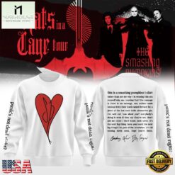 The Smashing Pumpkins The Rats In A Cage Tour 2026 White Sweatshirt, Popular 3D Music Tee The Smashing Pumpkins The Rats IN A Cage Tour 2026 White Sweatshirt