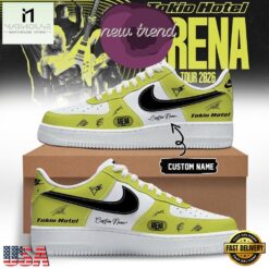 Tokio Hotel ARENA TOUR 2026 Signature Air Force 1 Shoes Sneakers, Music Artist AF1 Shoes Tokio Hotel Arena Tour 2026 Signature Air Force 1 Shoes Sneakers
