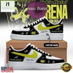 Tokio Hotel ARENA TOUR 2026 Special New Air Force 1 Shoes, Music Artist AF1 Shoes Tokio Hotel Arena Tour 2026 Special New Air Force 1 Shoes
