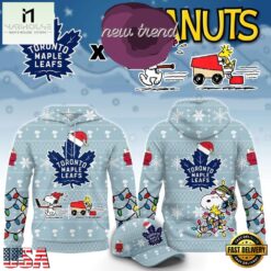Toronto Maple Leafs x Peanuts 2026 Christmas Limited Edition Hoodie, Hot 3D Shirt Trend Toronto Maple Leafs X Peanuts 2026 Christmas Limited Edition Hoodie