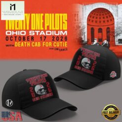 Twenty One Pilots x Ohio State Buckeyes Football 2026 Black Cap