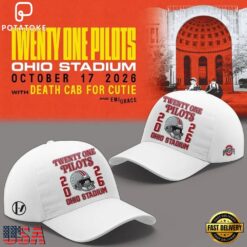 Twenty One Pilots x Ohio State Buckeyes Football 2026 White Cap