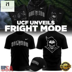 UCF Knights Fright Mode Black Limited Edition T Shirt, Popular 3D Music Tee Ucf Knights Fright Mode Black Limited Edition T Shirt