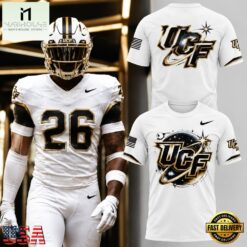 UCF Knights Property of SpaceU 2026 White T Shirt, Hot 3D Shirt Trend Ucf Knights Property OF Spaceu 2026 White T Shirt