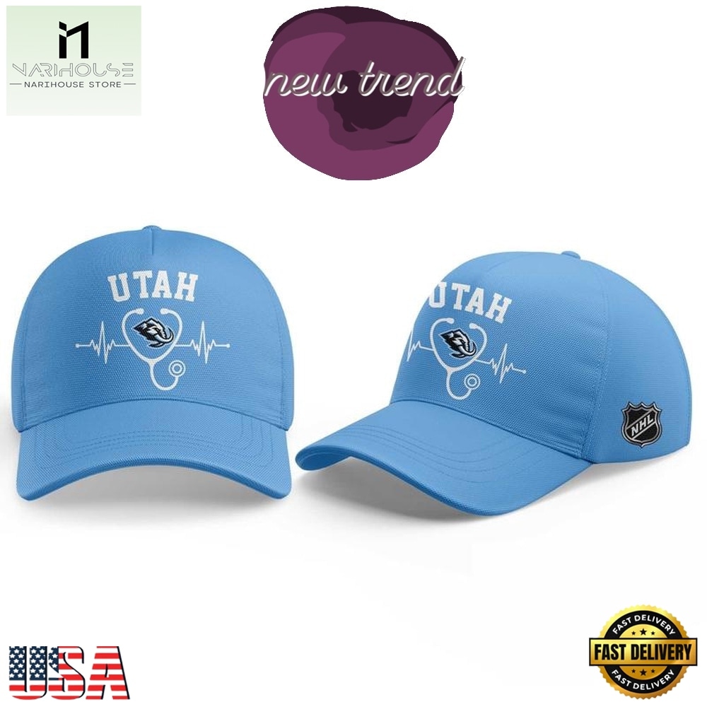 Utah Mammoth x Nurse Appreciation 2026 Limited Edition Cap, Trending Cap Style Utah Mammoth x Nurse Appreciation 2026 Limited Edition Cap, Trending Cap Style