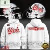 Utah Utes football Ice Cold White Out Exclusive 2026 Hoodie, Hot 3D Shirt Trend Utah Utes Football Ice Cold White Out Exclusive 2026 Hoodie