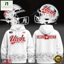Utah Utes football Ice Cold White Out Exclusive 2026 Hoodie, Hot 3D Shirt Trend Utah Utes Football Ice Cold White Out Exclusive 2026 Hoodie