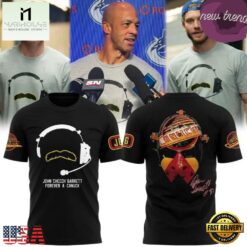 Vancouver Canucks John Garrett Forever a Canuck 2026 Black 3D Shirt, Hot 3D Shirt Trend Vancouver Canucks John Garrett Forever A Canuck 2026 Black 3D Shirt