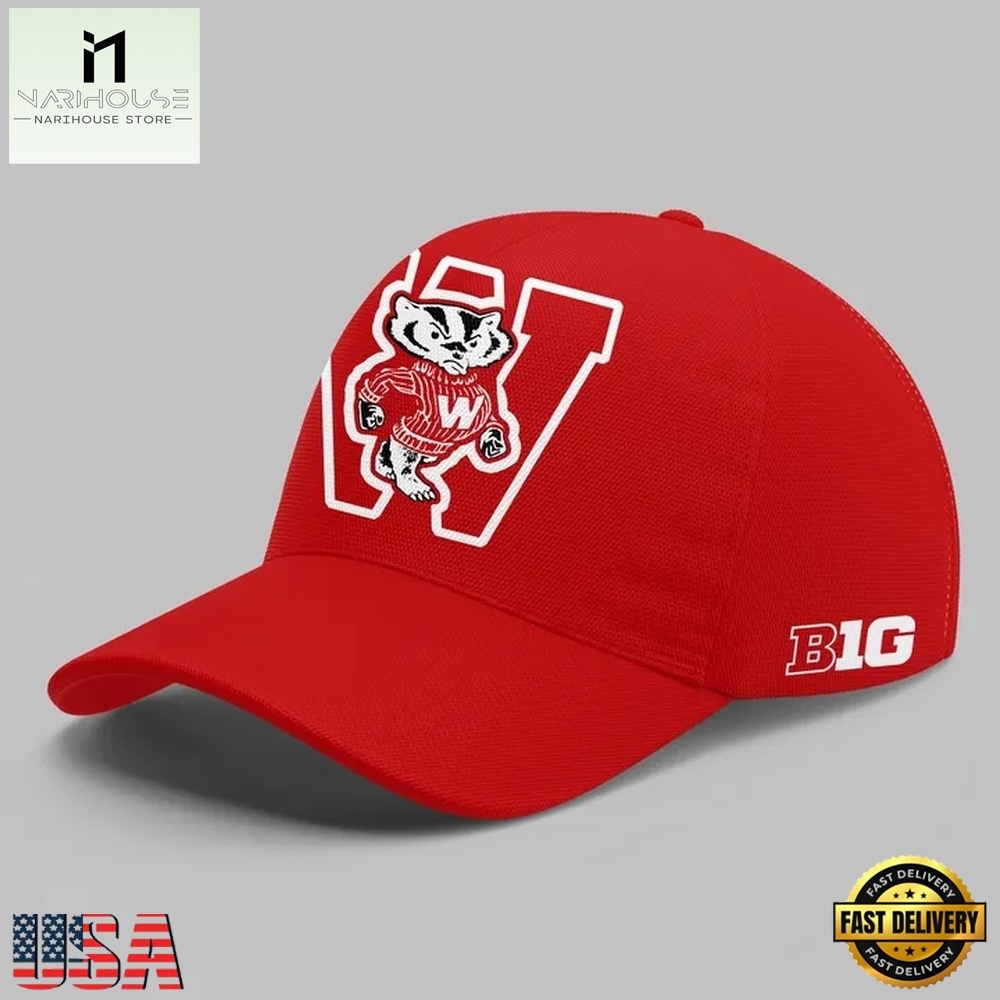 Wisconsin Badgers Football ThrowBack 2026 Limited Edition Cap, Trending Cap Style Wisconsin Badgers Football ThrowBack 2026 Limited Edition Cap, Trending Cap Style