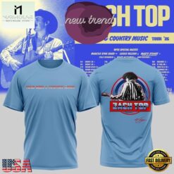 Zach Top Cold Beer Country Music Tour 2026 Limited Edition T Shirt, Popular 3D Music Tee Zach Top Cold Beer Country Music Tour 2026 Limited Edition T Shirt
