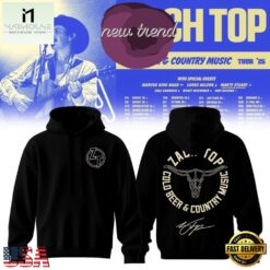 Zach Top Cold Beer Country Music Tour 2026 Signature Hoodie, Popular 3D Music Tee Zach Top Cold Beer Country Music Tour 2026 Signature Hoodie